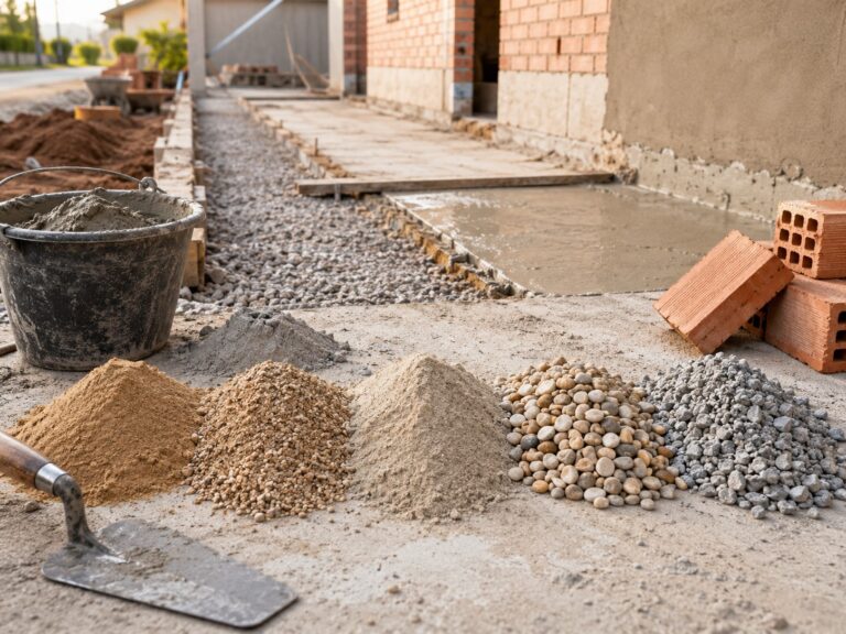 tipos de arena para construccion